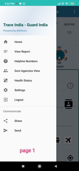 Guard India - COVID 19 Tracer – screenshot 6