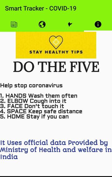 Smart-Tracker-COVID-19 – screenshot 1