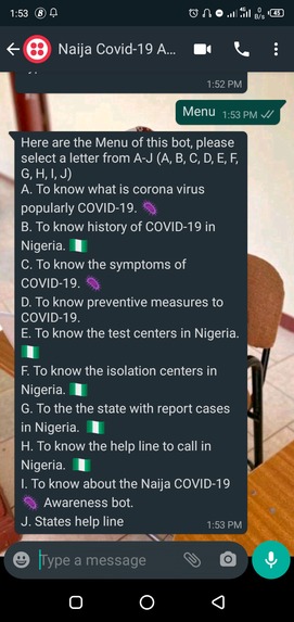 Naija Covid19 awareness – screenshot 1