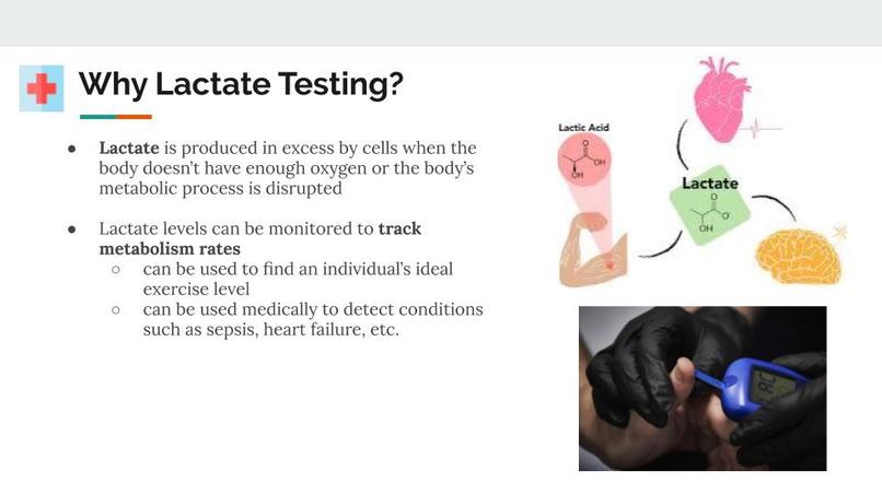 Team 10: Non-Invasive Lactate Testing – screenshot 3