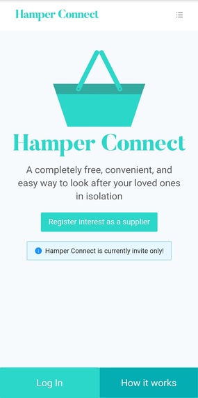 Hamper Connect – screenshot 1
