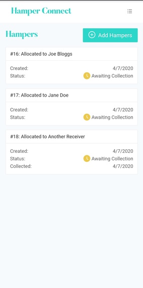 Hamper Connect – screenshot 7