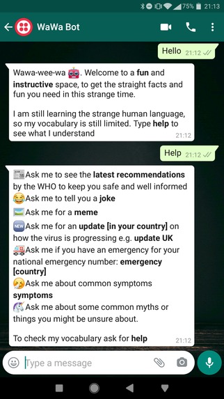 WaWa Bot – screenshot 2