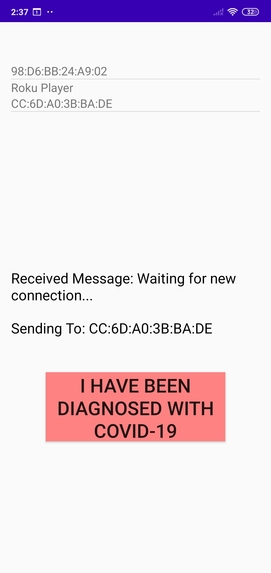 Covid Connections – screenshot 1