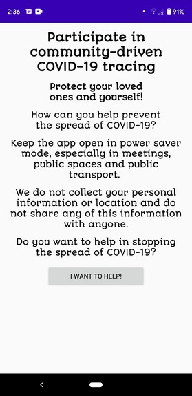 Covid Connections – screenshot 2
