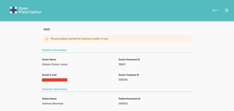 Open Prescription – screenshot 5