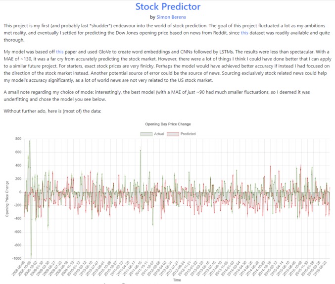 StockPredictor – screenshot 1