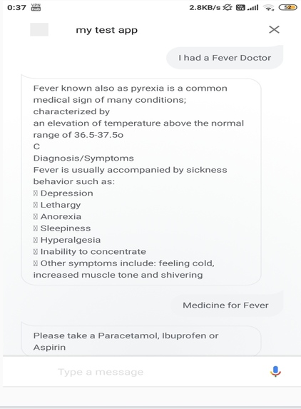 Docbot108 A Virtual Doctor at your Fingertip – screenshot 1