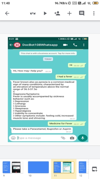 Docbot108 A Virtual Doctor at your Fingertip – screenshot 3