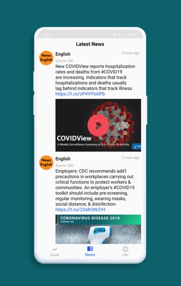 covid19Tracker – screenshot 4