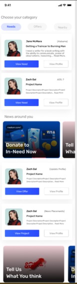 Needs and Offers – screenshot 1