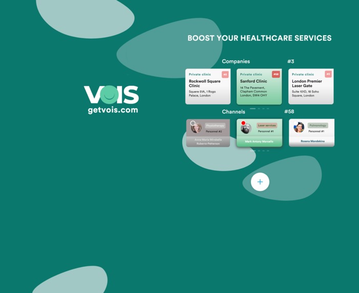 VOIS HEALTHCARE – screenshot 1