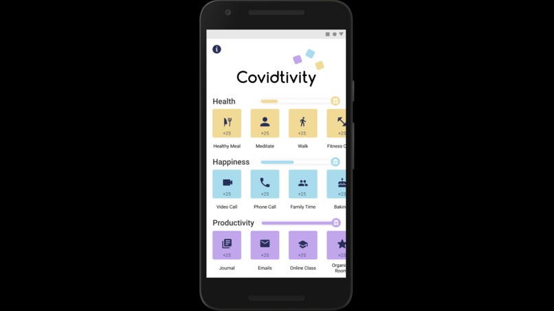 Covidtivity – screenshot 1