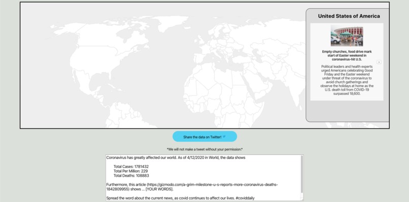 Covid Daily – screenshot 4