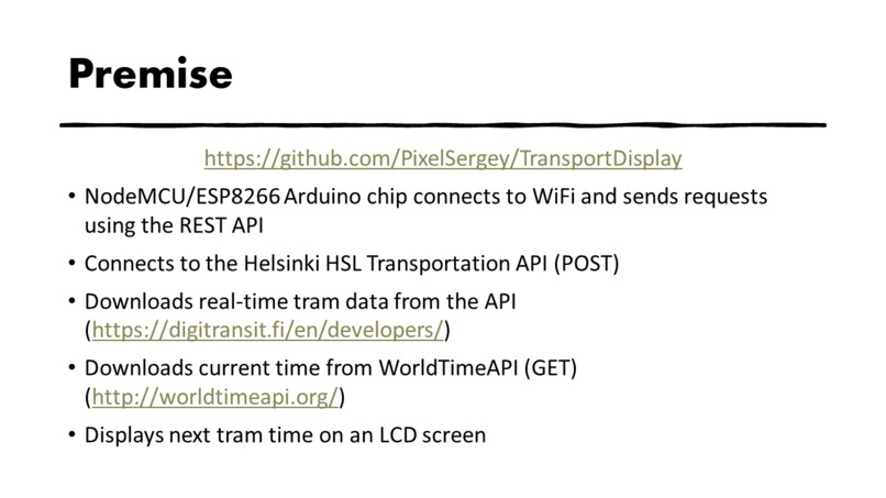 TransportDisplay – screenshot 2