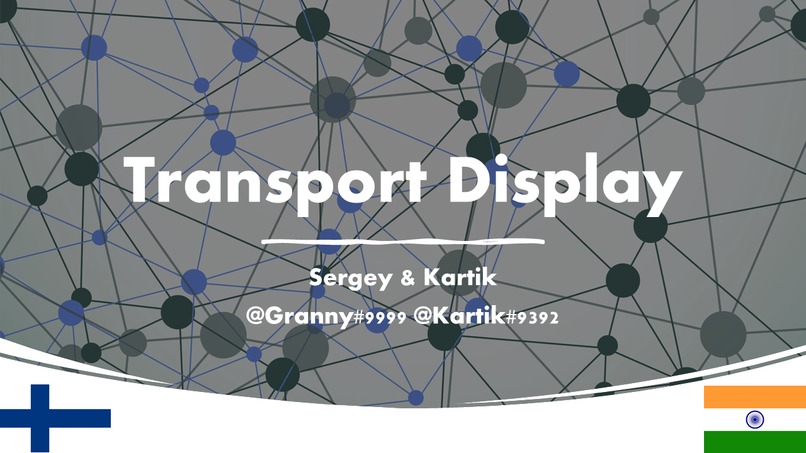 TransportDisplay – screenshot 1