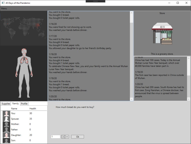 45 Days of the Pandemic – screenshot 3