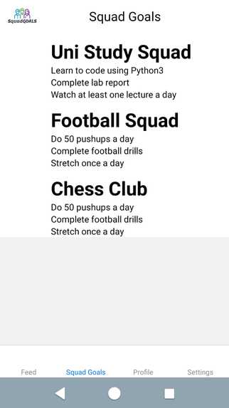 SquadGOALS – screenshot 4