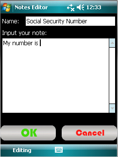 SealedNotes – screenshot 1