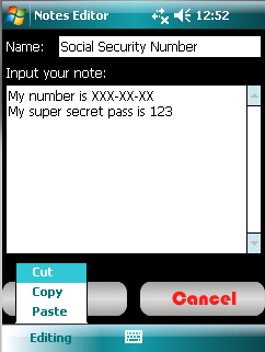 SealedNotes – screenshot 4