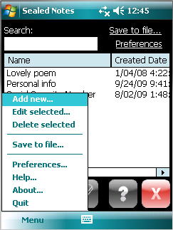 SealedNotes – screenshot 5