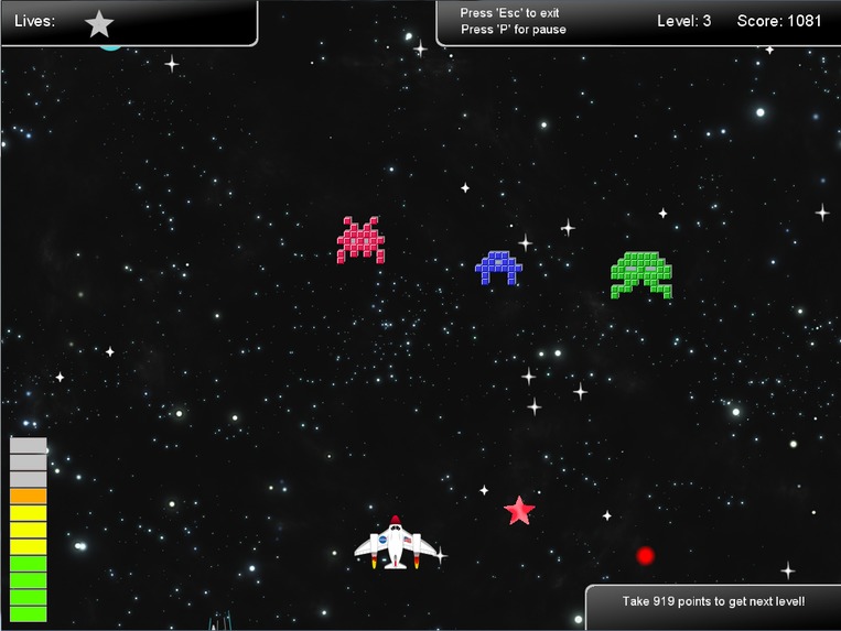 BugsInSpaceGame – screenshot 2
