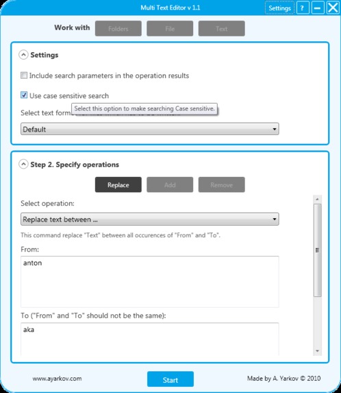 MultipleTextEditor – screenshot 7