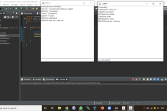 Server_client Chat bot Application
