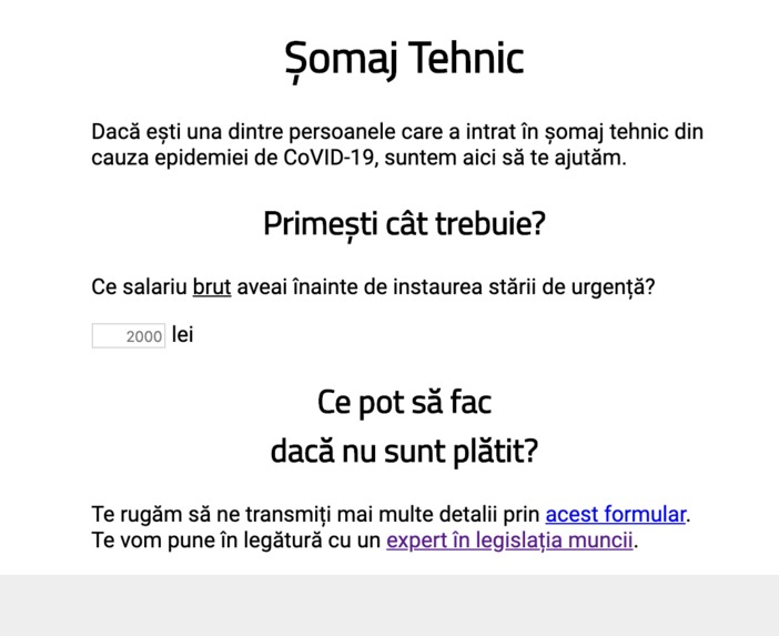 Somaj Tehnic – screenshot 1