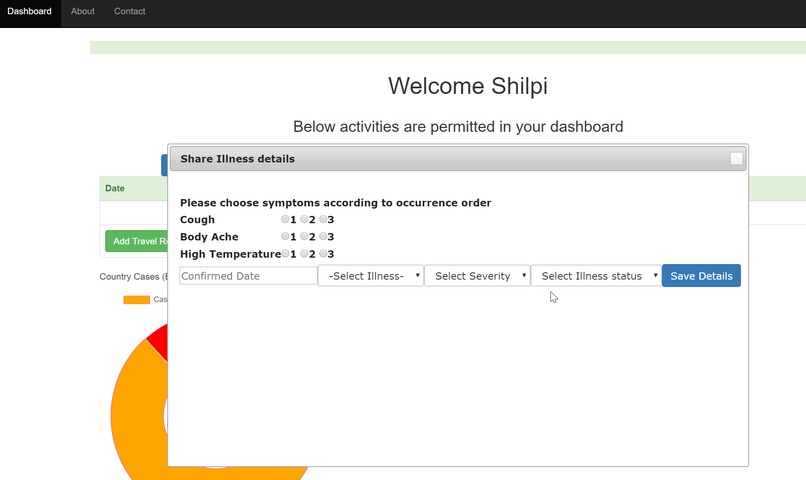 Pandemic Tracker – screenshot 5