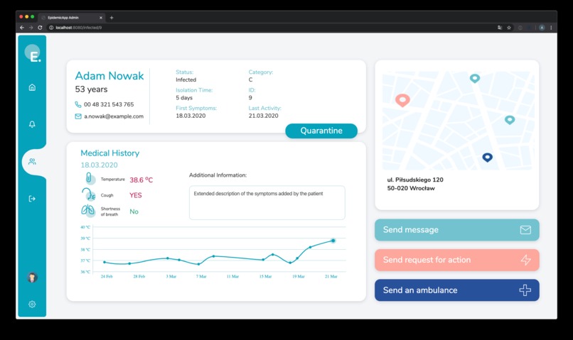 EpidemicApp – screenshot 6