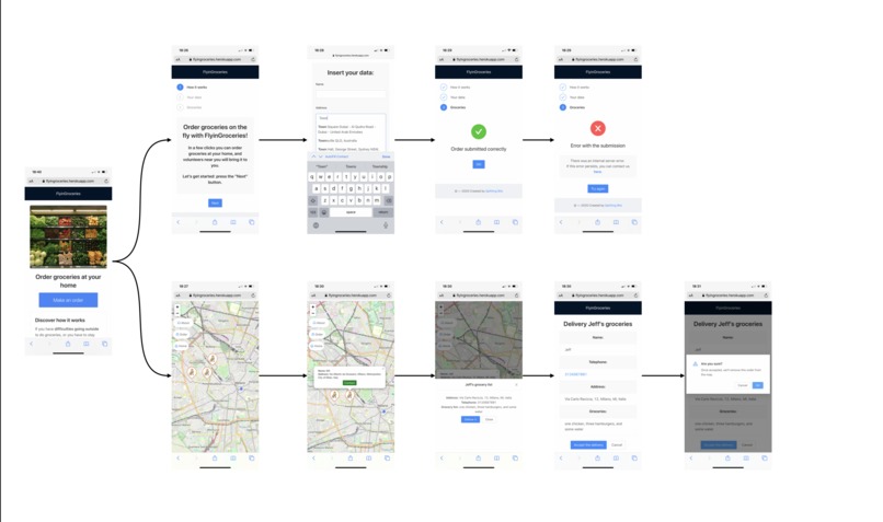 FlyinGroceries – screenshot 2