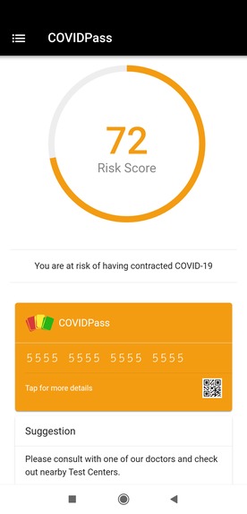 COVIDPass – screenshot 4