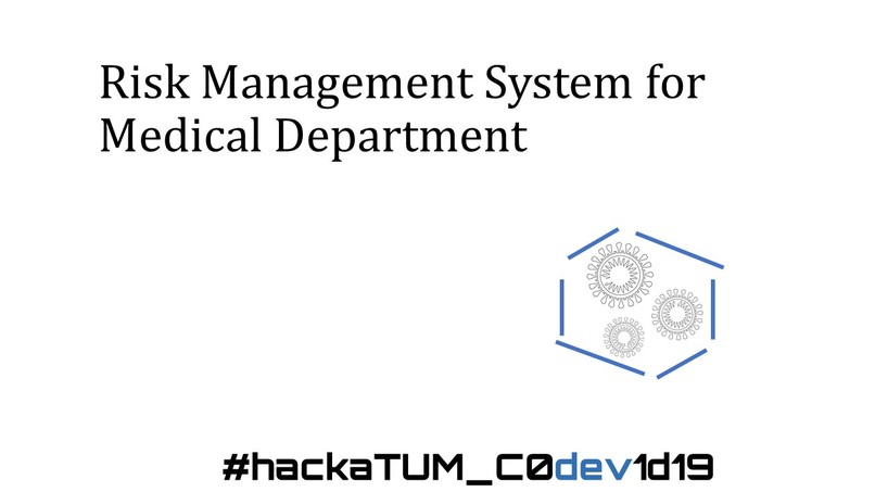 Risk Management System for Medical Department – screenshot 1