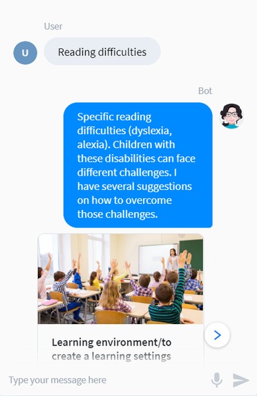 Chatbot Dejana – screenshot 3