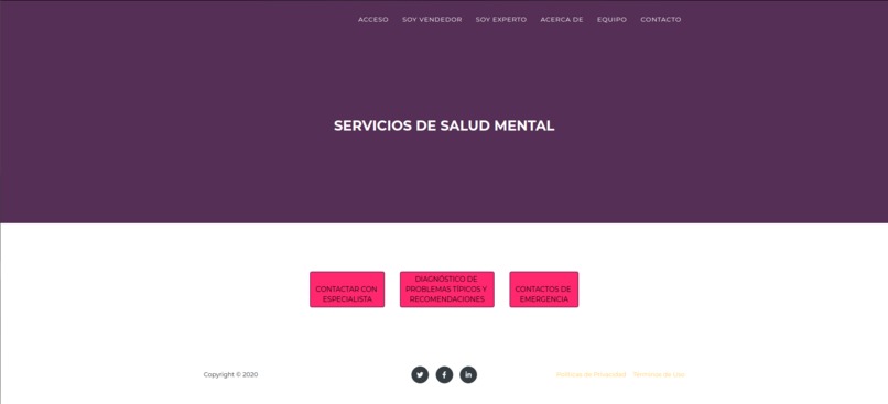 Centralización de productos y servicios - T2 #HackTechCOVID – screenshot 6