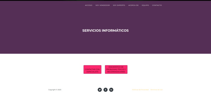 Centralización de productos y servicios - T2 #HackTechCOVID – screenshot 7