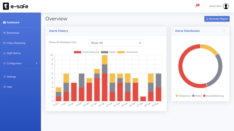 e-safe: for a safe work environment – screenshot 2