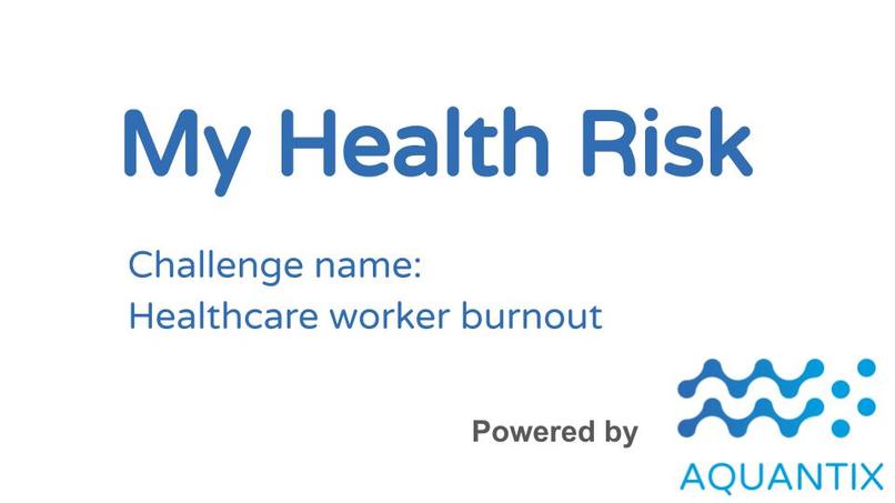 My Health Risk – screenshot 1