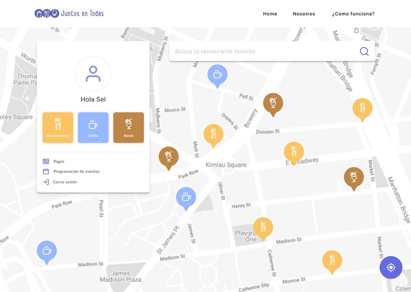 Juntos en Todas - T3 #HackTechCOVID – screenshot 3