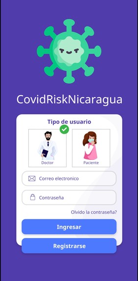CovidRiskNicaragua T1: #HackTechCOVID – screenshot 1
