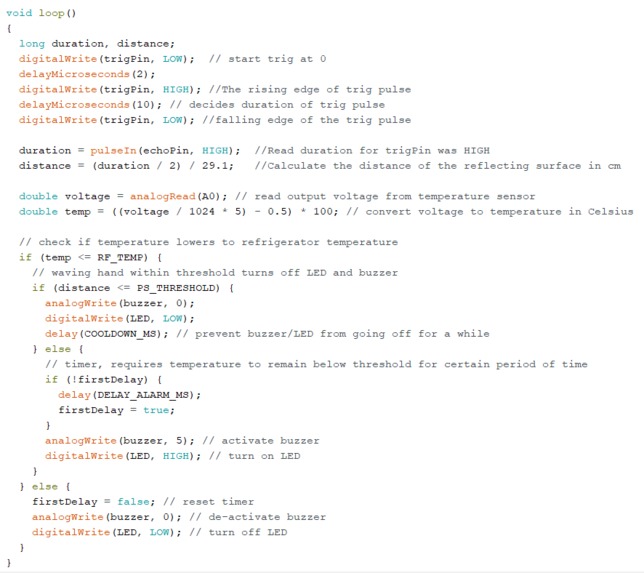 Refrigerator Door Detection – screenshot 3