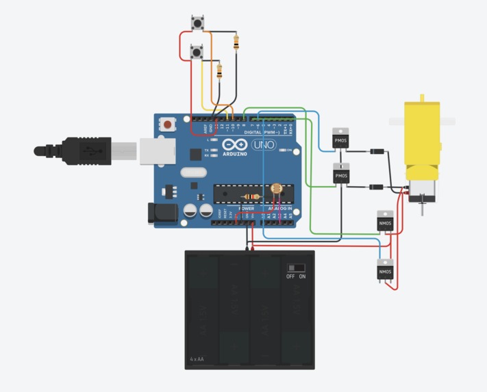 Motorized blind opener – screenshot 1