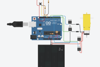 Motorized blind opener