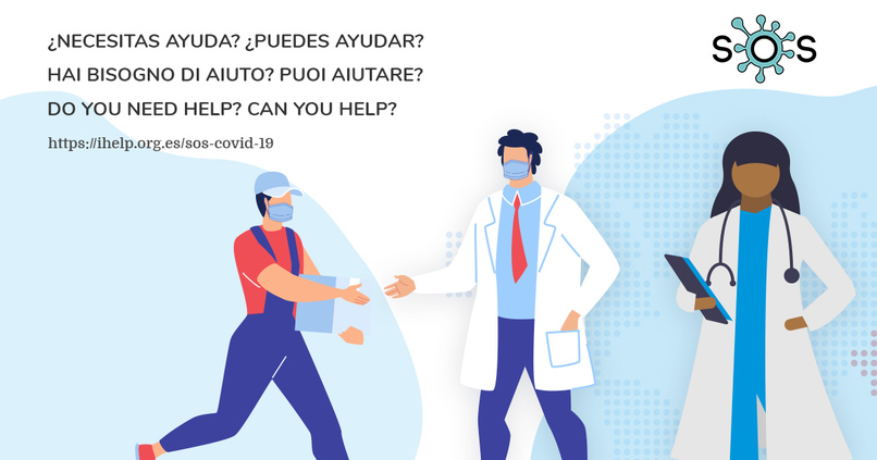 SOS COVID-19 CrowdHelping Web Platform – screenshot 1