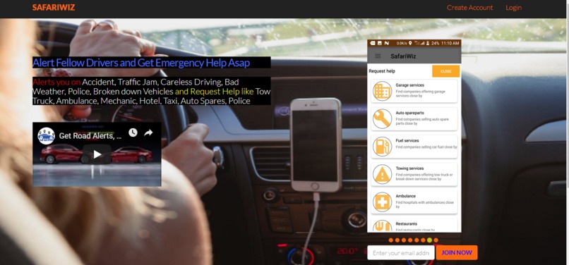 SafariWiz - Road Alerts and Emergency Services – screenshot 9