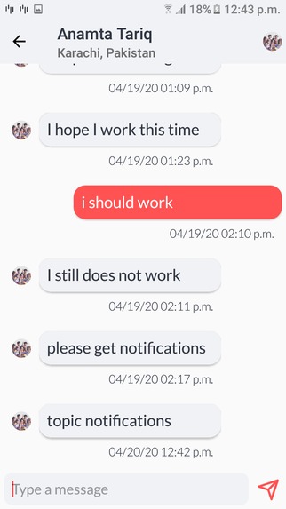 MapChat – screenshot 5