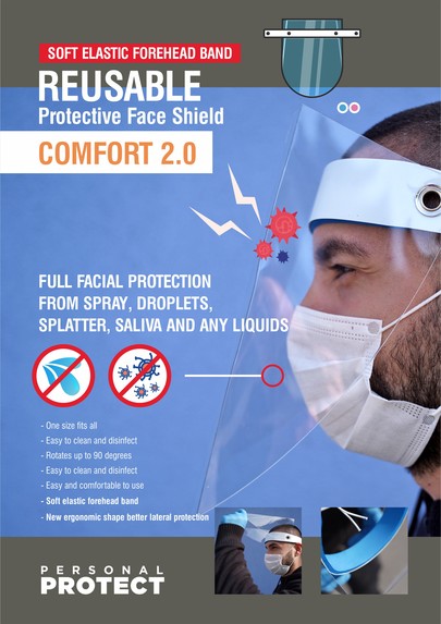 Reusable Protective face shields and safety screens – screenshot 4