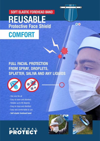 Reusable Protective face shields and safety screens – screenshot 3