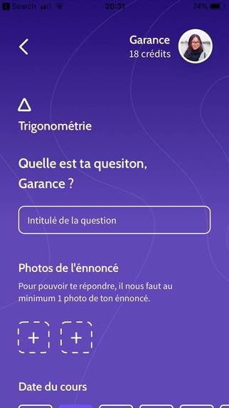 SOSmaths – screenshot 2